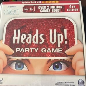 NEW Head’s Up Party Game 4th Edition, Word Guessing Board Game Ages 8+ (060)